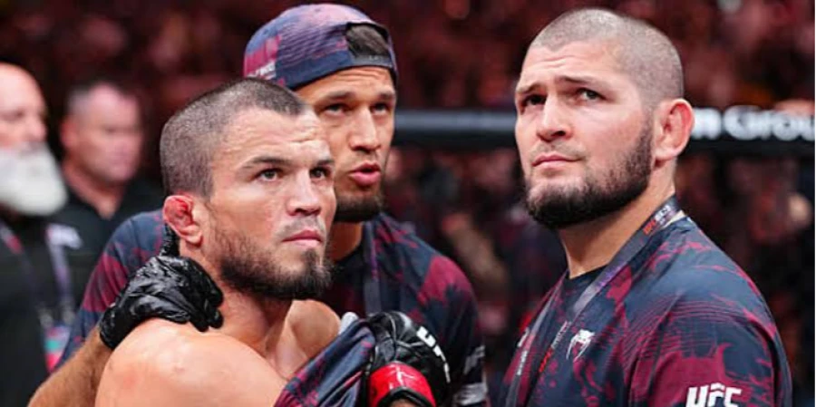 «Это безумная ситуация». В UFC объяснили стычку Нурмагомедова с Ядонгом