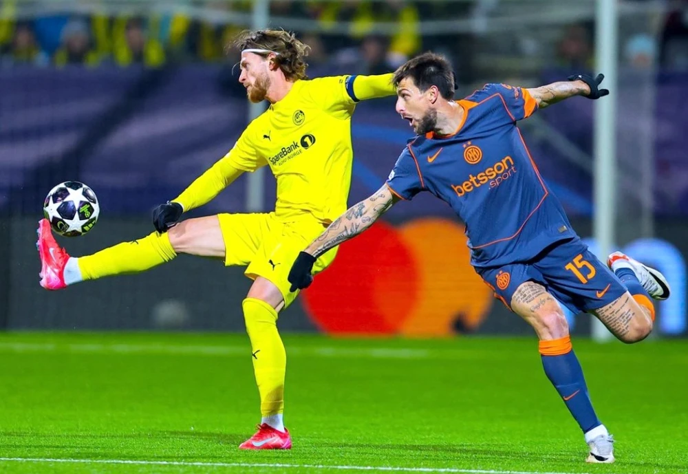 Видеообзор сенсационного матча «Буде-Глимт» - «Интер» в Лиге чемпионов