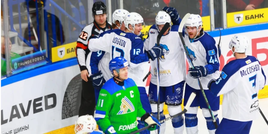 «Барыс» ҚХЛ матчында «Салават Юлаевтан» жеңіліп қалды