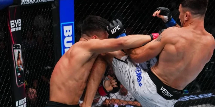 Николай Веретенников UFC турниріндегі алғашқы жеңісіне қол жеткізді