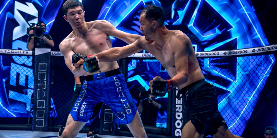 В первом раунде закончился поединок Казахстана и Узбекистана в OCTAGON