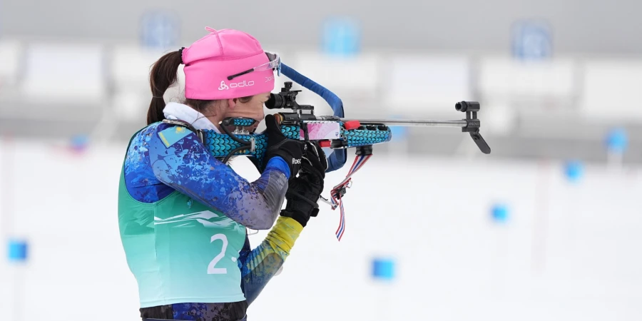 Казахстанские биатлонистки выступили на этапе Кубка мира во Франции