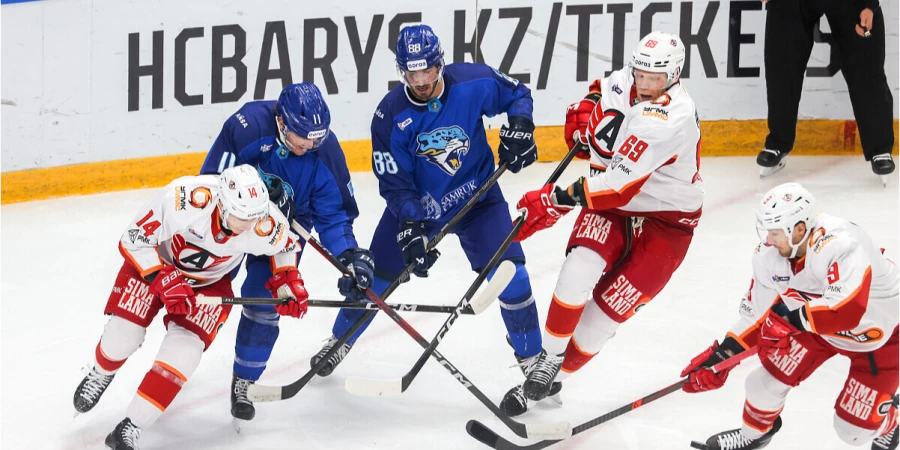 «Барыс» назвал состав на матч КХЛ против «Автомобилиста»