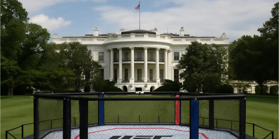 Дональд Трамп Ақ үйде UFC турнирінің өтетін күнін жариялады