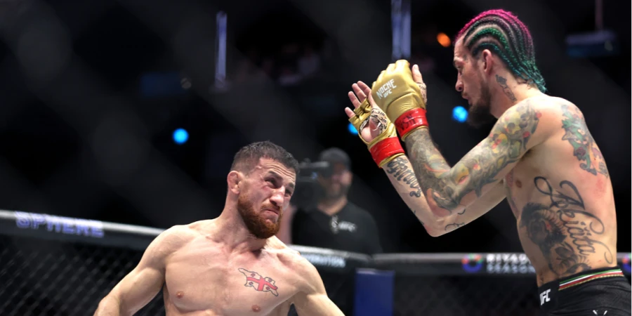 UFC 316. Полное виде боя Мераб Двалишвили vs Шон О’Мэлли