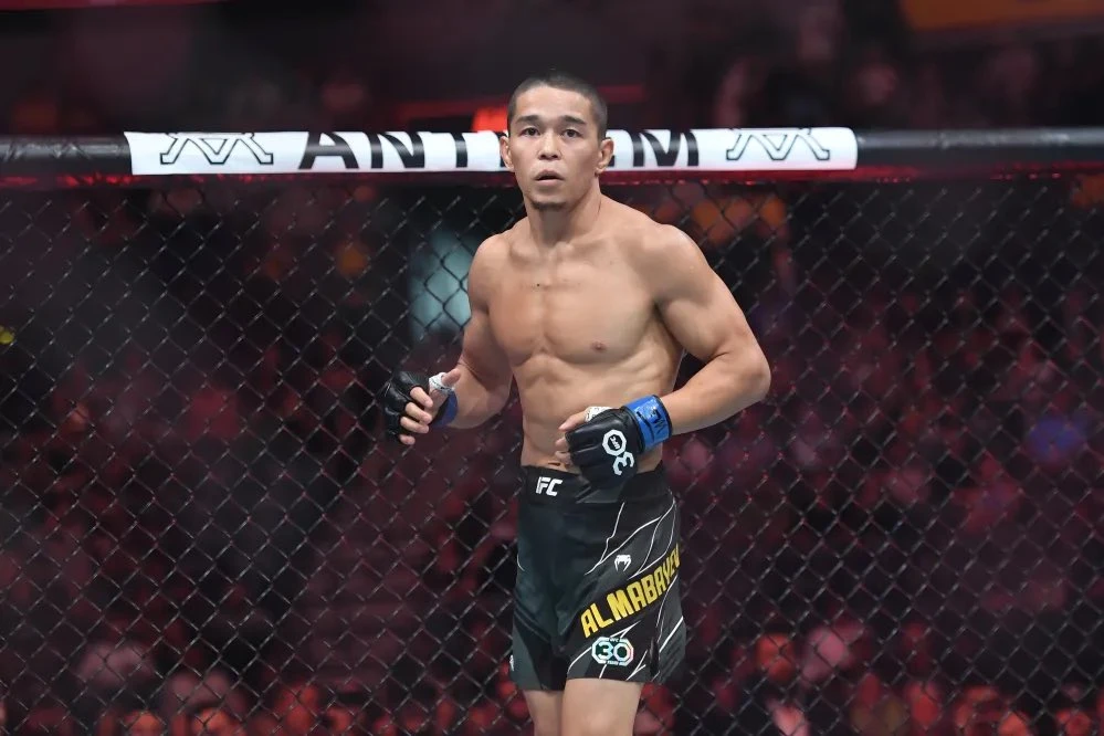 Прямая трансляция четвертого боя Асу Алмабаева в UFC