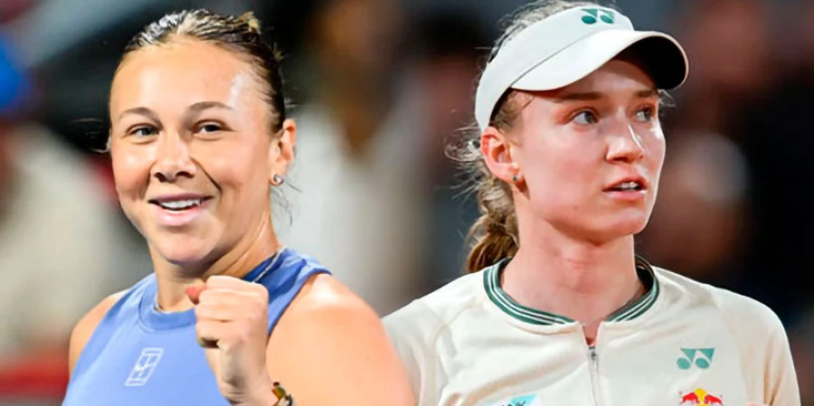 Прямая трансляция второго матча Итогового турнира WTA-2025 с участием Рыбакиной