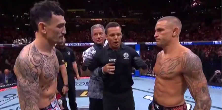UFC 318. Турнир завершился яростной битвой легенд. ВИДЕО