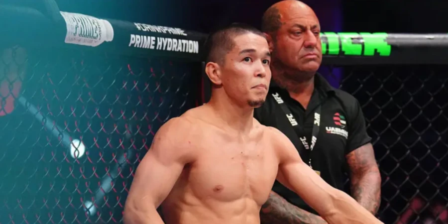 Асу Алмабаев опустился на одну позицию в рейтинге UFC