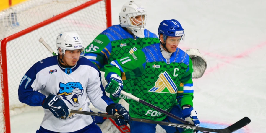 Видеообзор матча КХЛ «Салават Юлаев» — «Барыс»