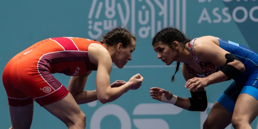 Казахстанская борчиха выиграла у призера чемпионата мира и вышла в полуфинал Исламиады-2025