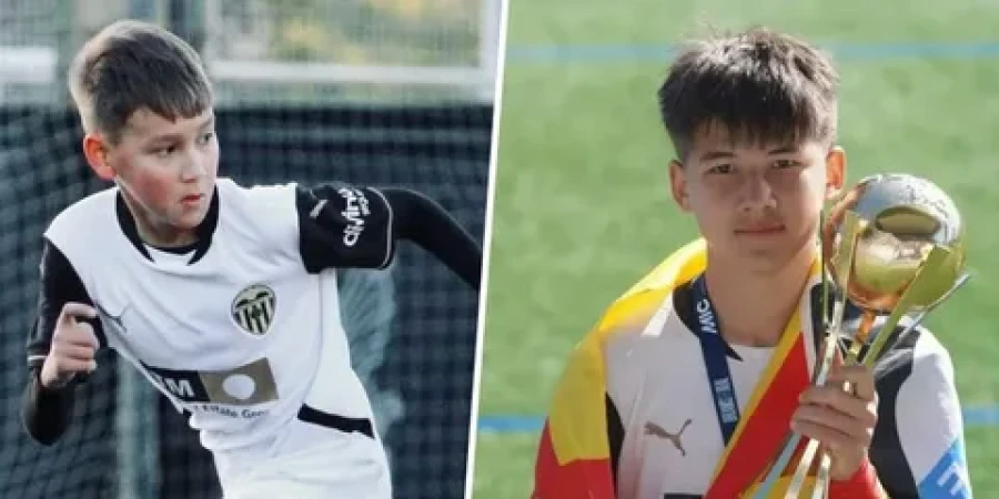 13-летний вундеркинд из Казахстана забил 12-й гол за испанский клуб