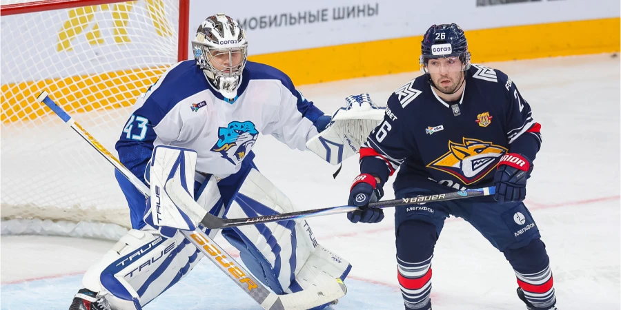Прямая трансляция матча «Металлург» — «Барыс» в КХЛ