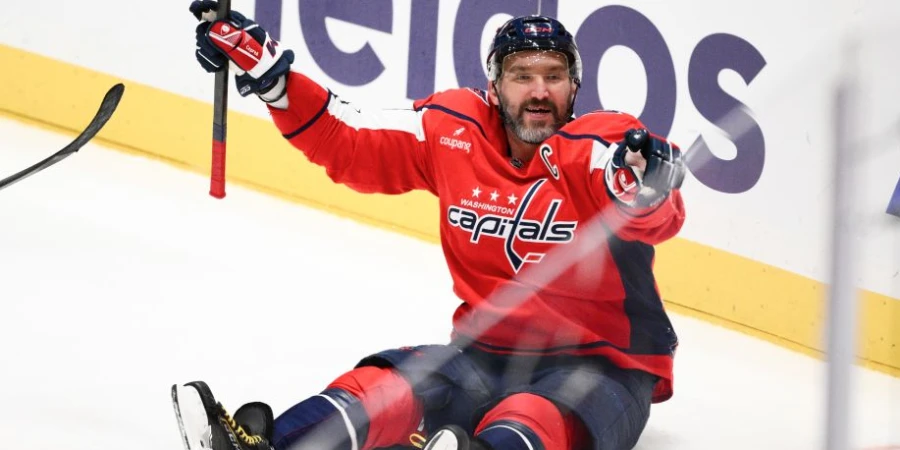 НХЛ. Нью-Джерси Дэвилз — Вашингтон Кэпиталз. Овечкин: 1005 голов. Охота продолжается. Прямая трансляция