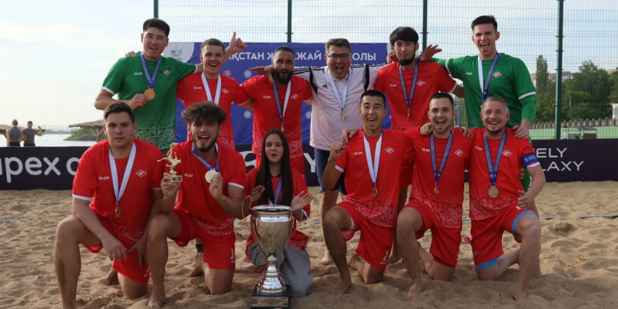 «Спартак» командасы жағажай футболынан Қазақстан кубогының жеңімпазы атанды
