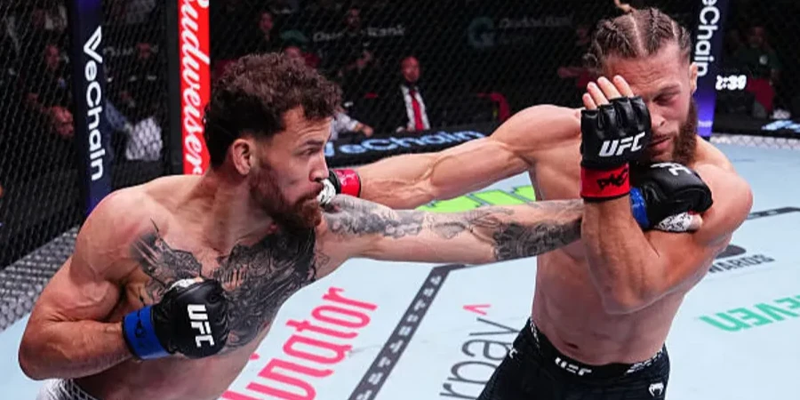 ВИДЕО полного боя Рафаэль Физиева и  Маурисио Руффи на UFC 325