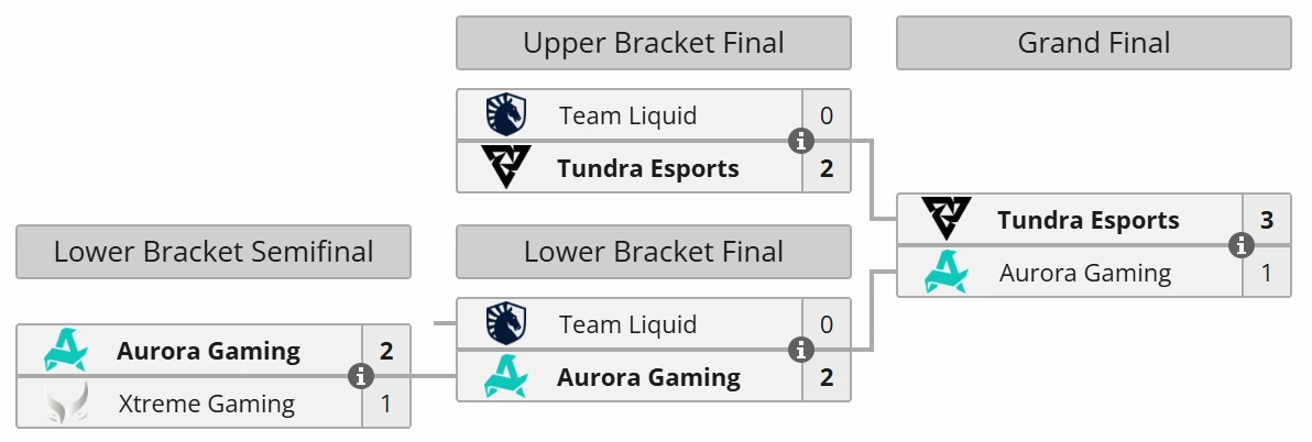 Онлайн-турнир DreamLeague 28 с призовым фондом $1 млн завершился победой Tundra