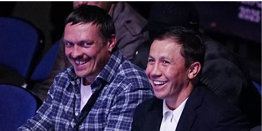 Усик Генадий Головкинді жаңа қызметімен құттықтады