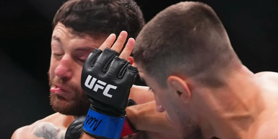 Видео полного боя Байсангур Сусуркаев vs Эрик Нолан на UFC 319