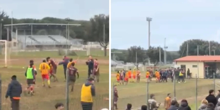 Массовая драка юниоров из-за расизма закончилась приездом полиции