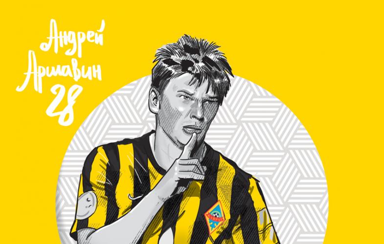 Иллюстрации с футболистами ФК "Кайрат"