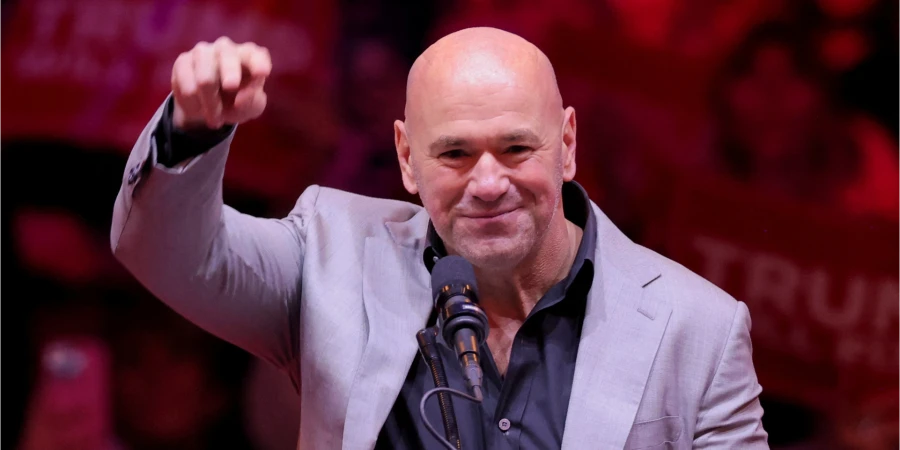 Дана Уайт представил новый чемпионский пояс Zuffa