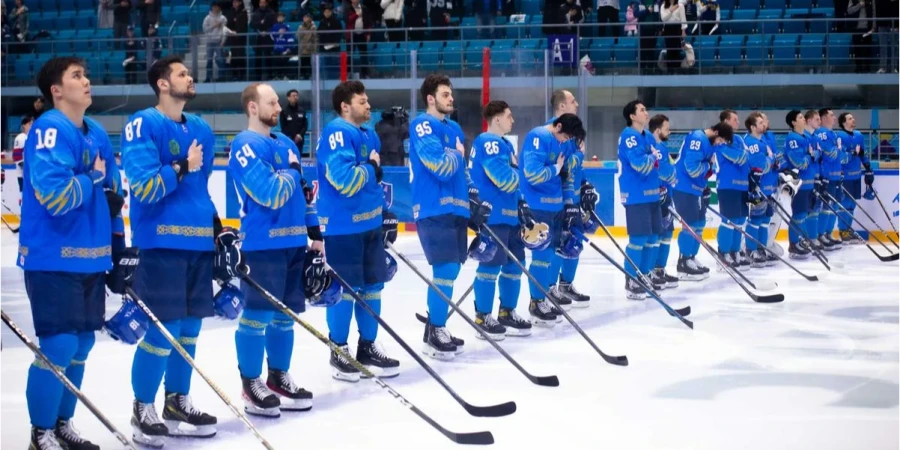Прямая трансляция матча Казахстан – Беларусь на турнире Hockey Open в Астане