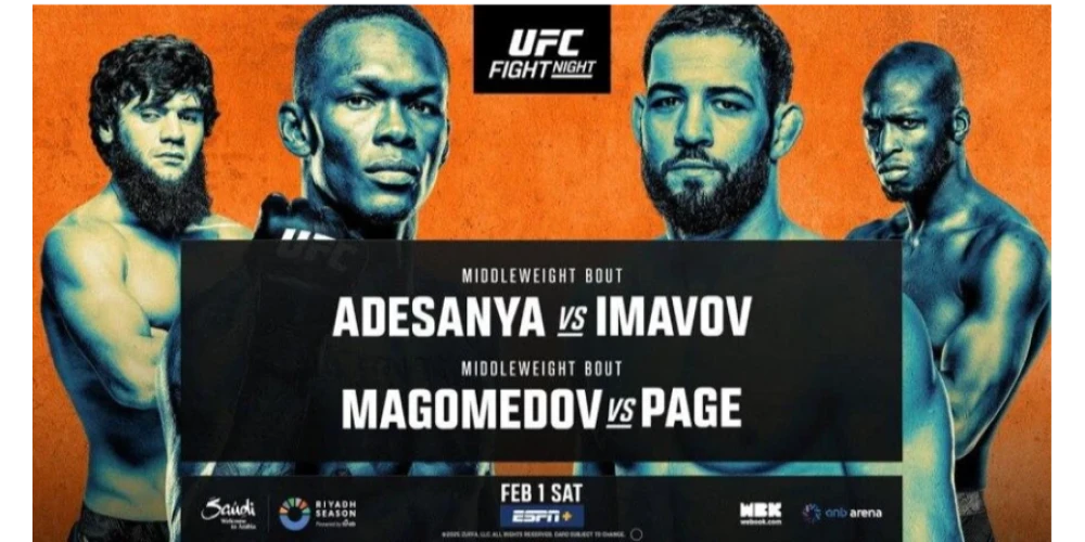 UFC Fight Night 250 турнирін тікелей эфирде қайдан көруге болады