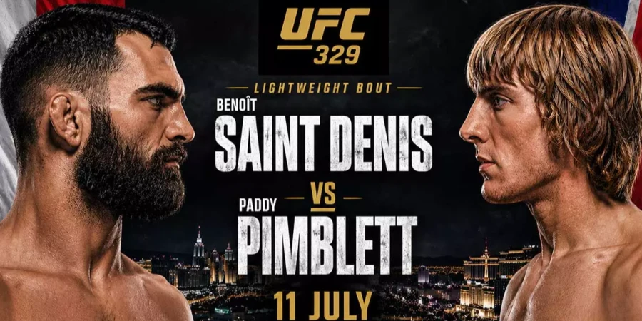 Прямая трансляция боя Бенуа Сен-Дени – Пэдди Пимблетт на UFC 329