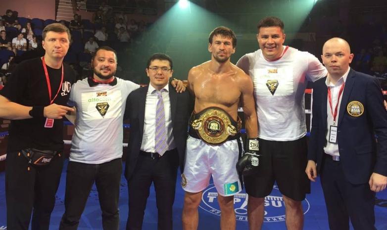 Ақбербаев WBA Asia West титулының иегері атанды