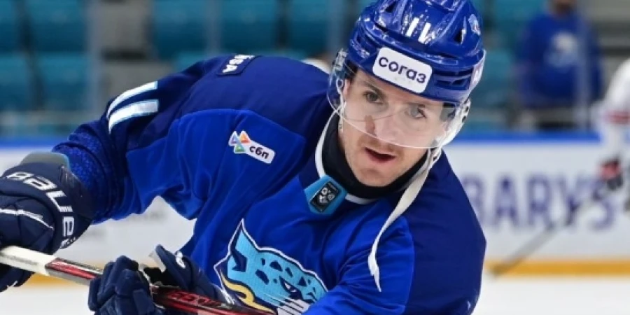 Форвард «Барыса» оказался лидером КХЛ по вероятным шайбам