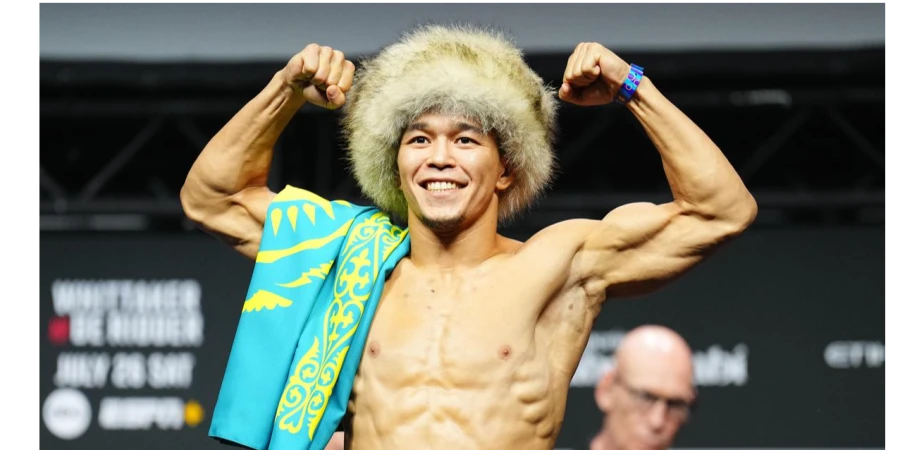 Тренер прокомментировал победу Асу Алмабаева на турнире UFC on ABC 9