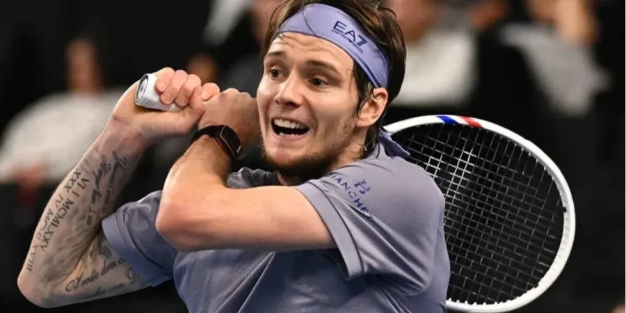 Александр Бублик - Маттео Берреттини. Первая ракетка Казахстана вступает в борьбу  за титул турнира  АТР 1000 в Майами. Прямая трансляция