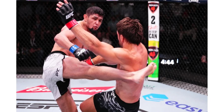 Полное видео боя Дастин Штольцфус — Нурсултон Рузибоев на UFC Vegas 106