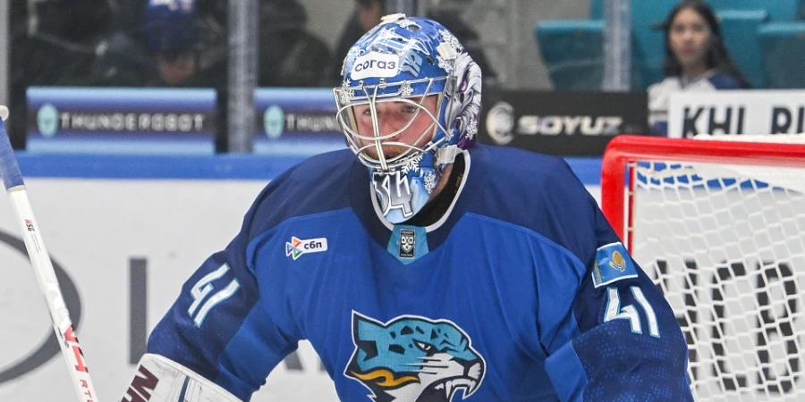 Талантливый вратарь астанинского «Барыса» переведен в список травмированных