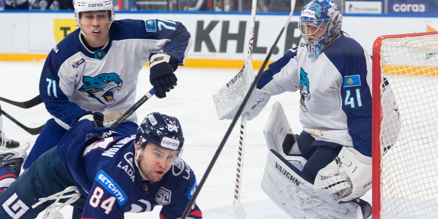 Прямая трансляция матча «Барыс» – «Лада» в КХЛ