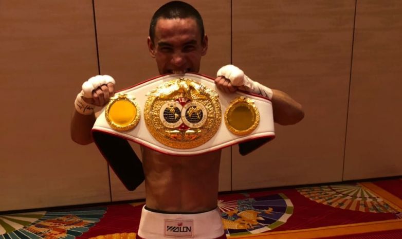 Мадияр Жанузак выиграл пояс IBF в Макао