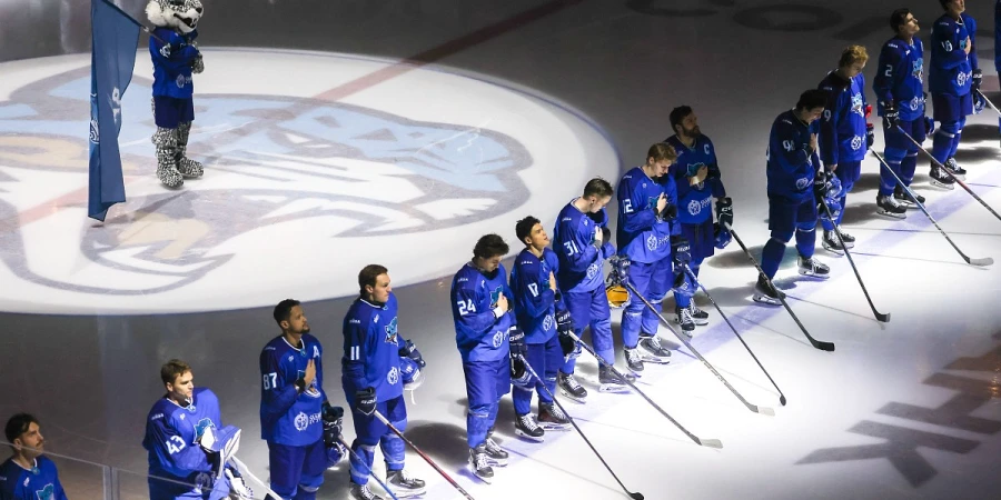 Видеообзор разгромного матча «Барыс» — «Металлург» в КХЛ