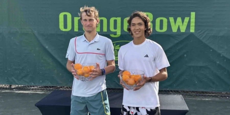 Амир Омарханов выиграл крупнейший юниорский турнир Orange Bowl в парном разряде