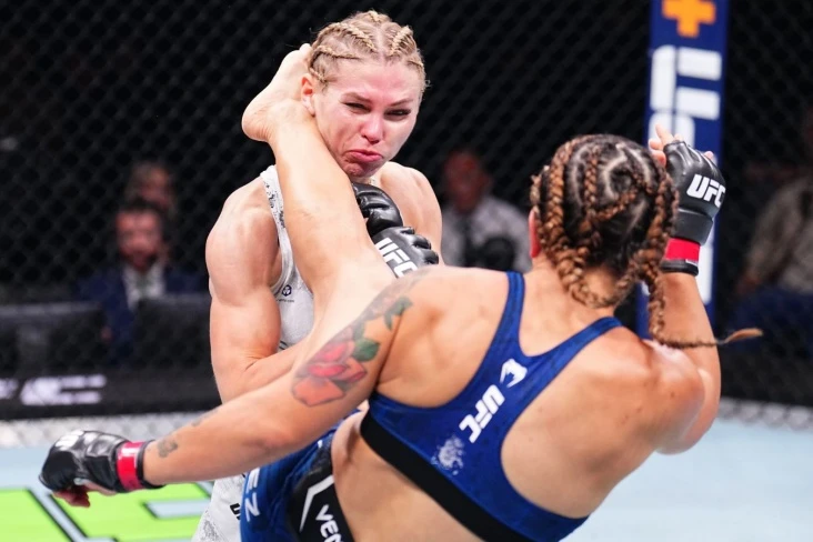«Я отхабибила русскую. Зовите меня Айлин Нурмагомедова»: аргентинка из UFC похвасталась победой над россиянкой