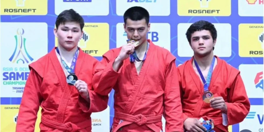 Самбодан Азия чемпионатында қазақстандық жастар 27 медаль жеңіп алды