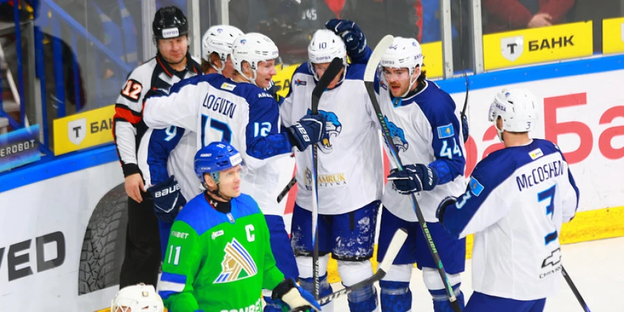 Барыс скатился в конференции Восток КХЛ на десятое место