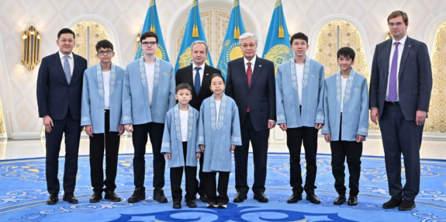 Мемлекет басшысы жас шахматшыларды қабылдады