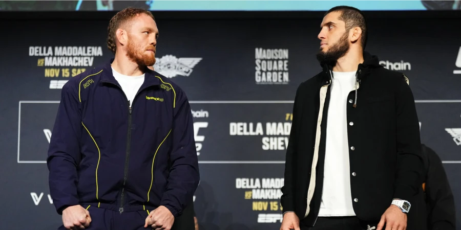 Махачев - Маддалена: результаты взвешивания перед турниром UFC 322. ВИДЕО