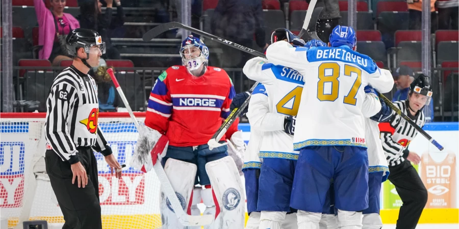 Норвегия – Казахстан. Прямая трансляция матча чемпионата мира по хоккею