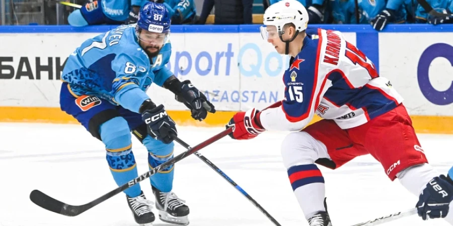 ҚХЛ: «Барыс» — ЦСКА матчының тікелей трансляциясы