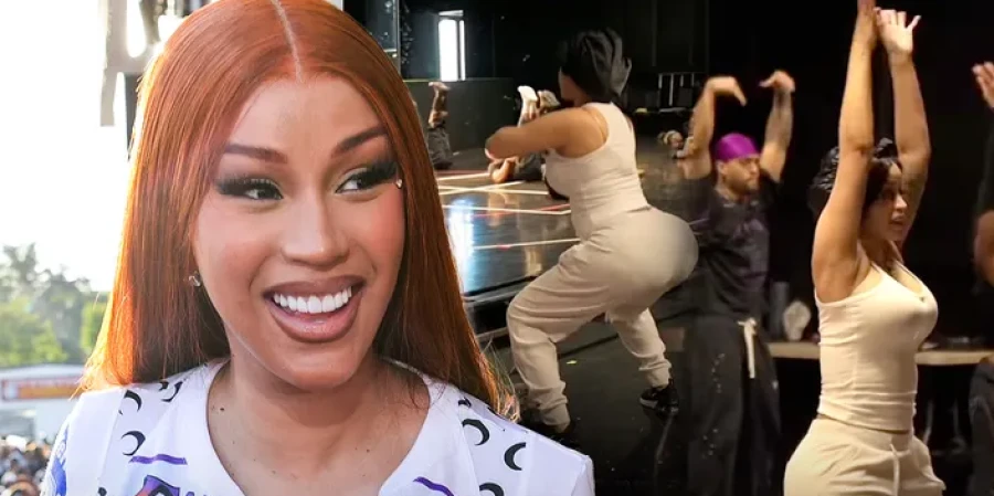 Карди Би показала подготовку к туру