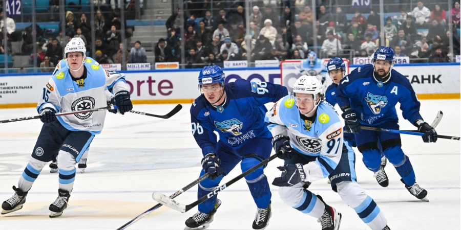 Сейв в матче «Барыса» признан одним из лучших. ВИДЕО