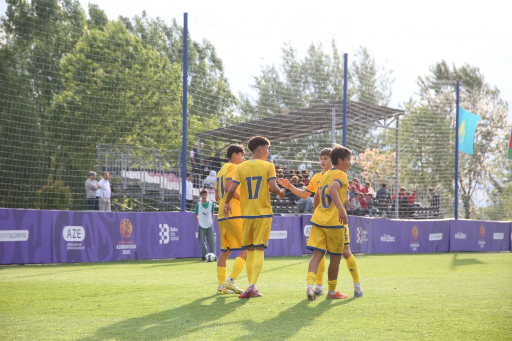 Қазақстан U-17 құрамасы жолдастық матчта Әзербайжанды ірі есеппен жеңді