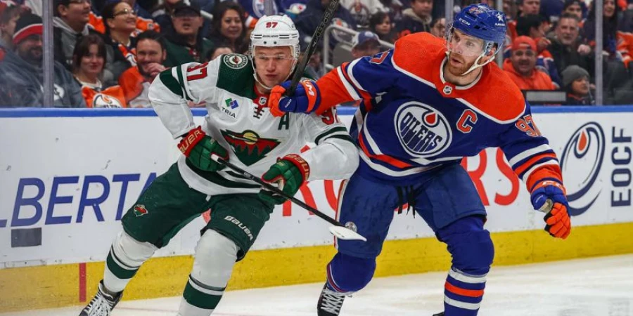 НХЛ. Эдмонтон Ойлерз — Миннесота Уайлд. Битва лучших 97-х. Прямая трансляция